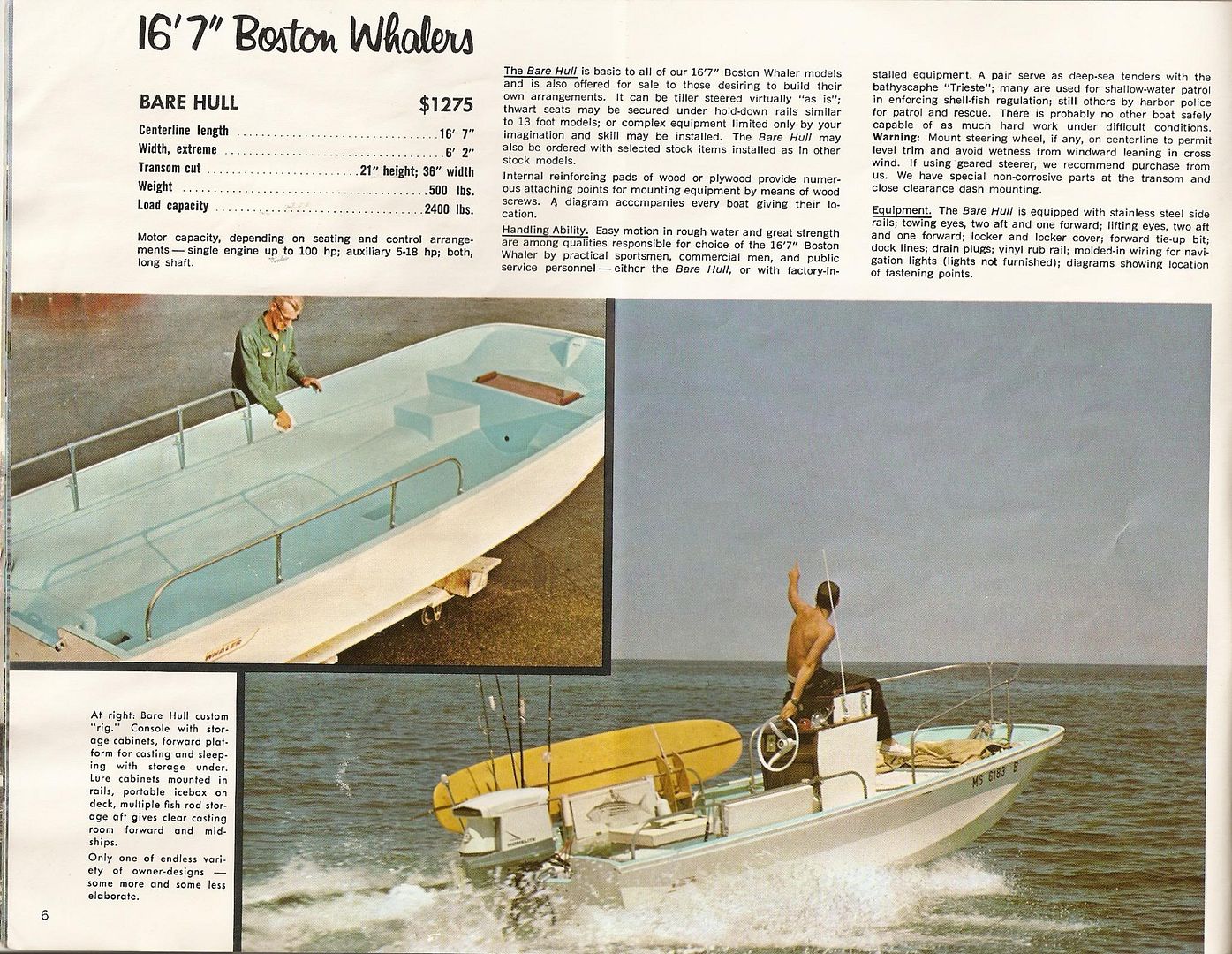 1969 Boston Whaler Catalog Moderated Discussion Areas